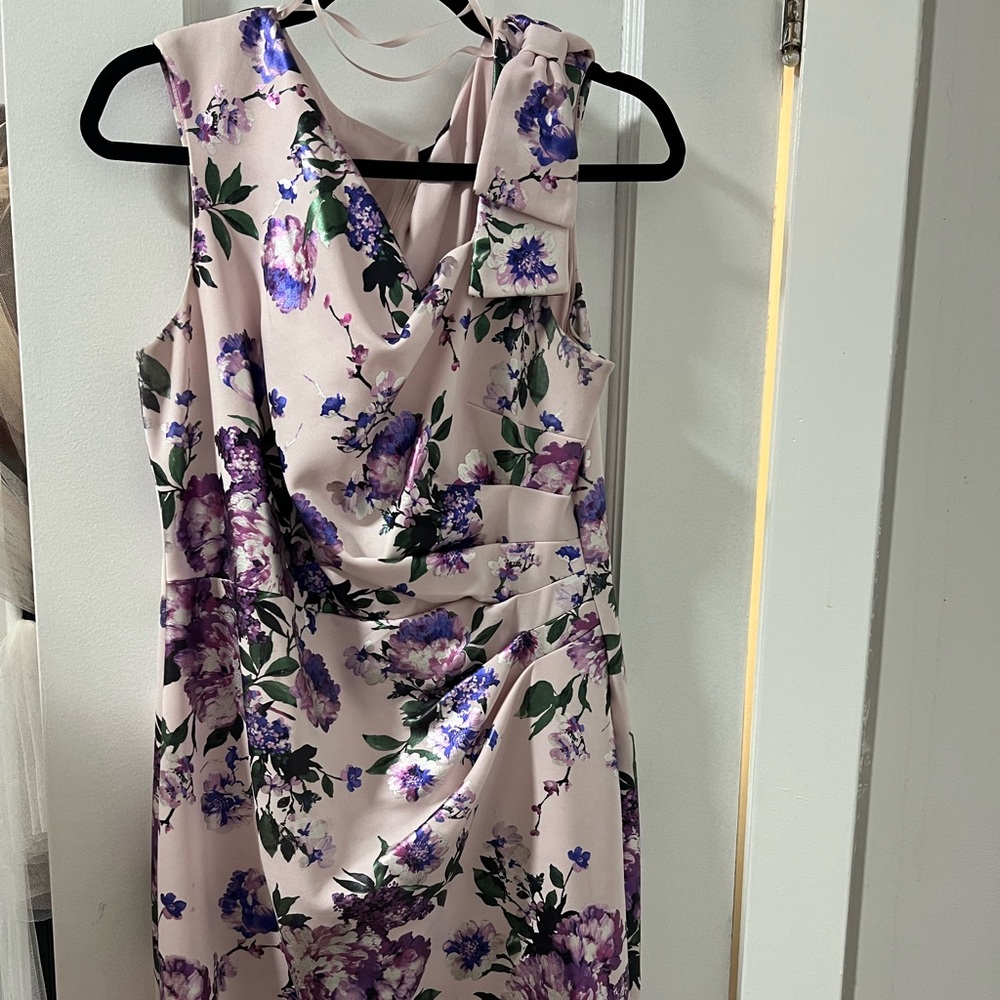 Jessica Howard purple dress